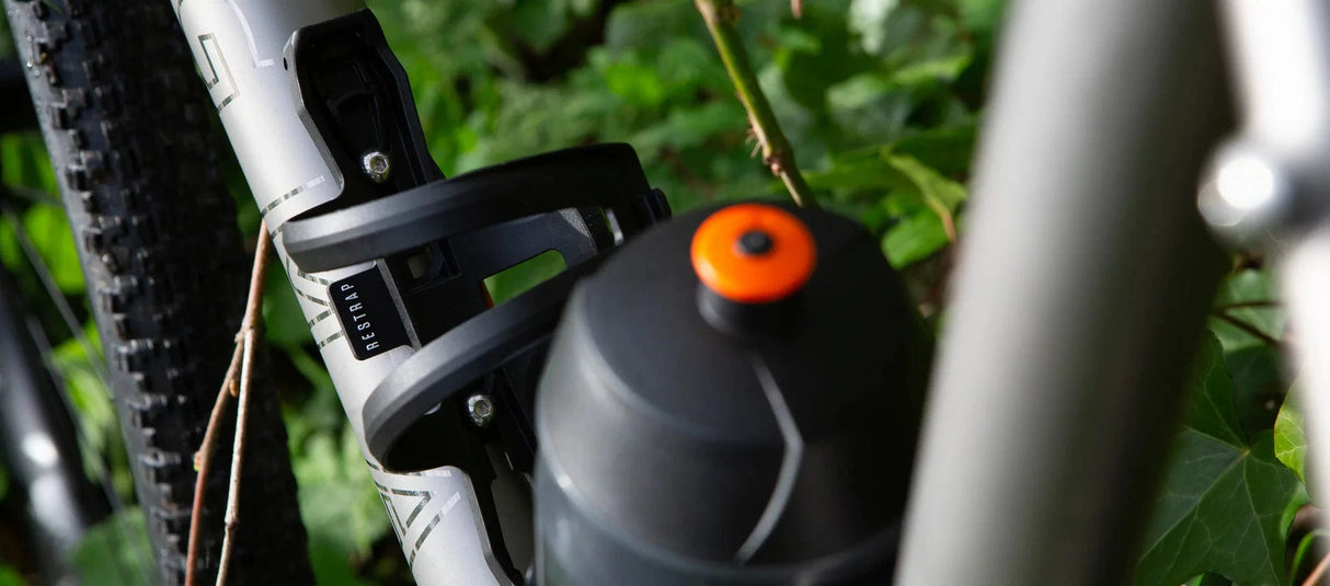 Restrap Water Bottle Cage Side Release Bottle Cage RS SDR-BTC-BLK