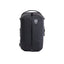 Nemo Vantage backpack in Black with grey top panel and side straps, front view