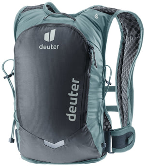 Deuter Rogla 5 in Graphite Shale, charcoal and grey-blue bike vest pack