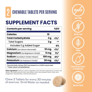 SaltStick Electrolyte Tablets Fastchews Chewable Electrolyte Tablets