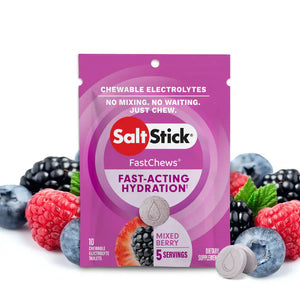 SaltStick Electrolyte Tablets Single / Mixed Berry Fastchews Chewable Electrolyte Tablets 12-03-5010