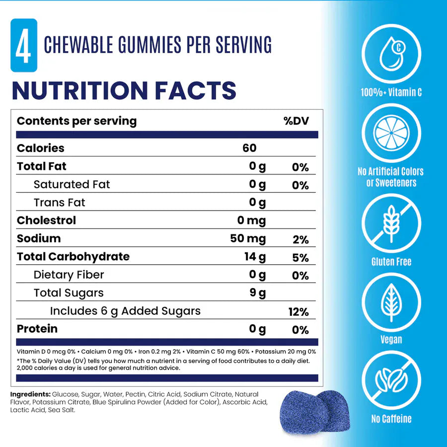 SaltStick Energy Chews Energy Gummies