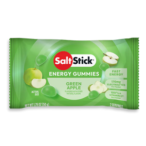 SaltStick Energy Chews Single / Green Apple Energy Gummies SS-10-6020