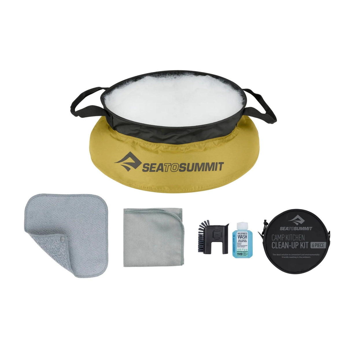 Sea to Summit Camp Accessories Camp Kitchen Clean-Up Kit With Soap ACK011071-122103