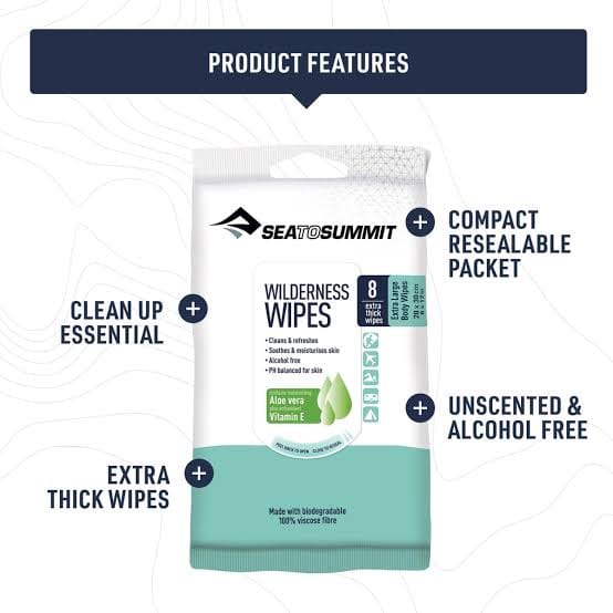 Sea to Summit Cleaning Wipes Wilderness Wipes