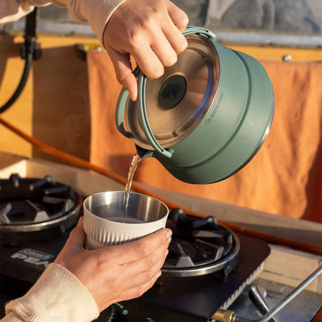 Sea to Summit Cook Set Detour Stainless Steel Kettle Cook Set - [3 Piece] ACK026031-122102