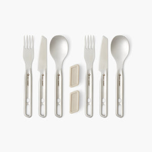 Sea to Summit Cutlery set 6 Piece Detour Stainless Steel Cutlery Set ACK036021-121802