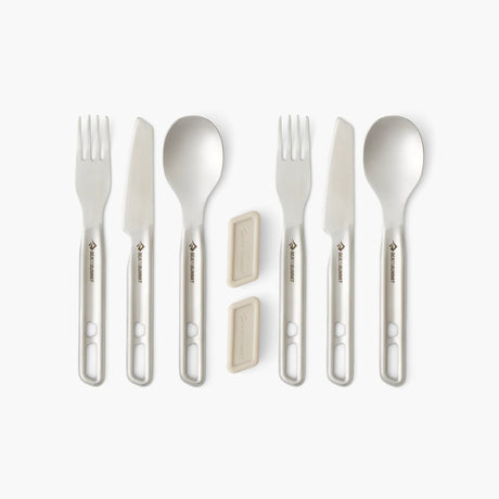 Sea to Summit Cutlery set 6 Piece Detour Stainless Steel Cutlery Set ACK036021-121802