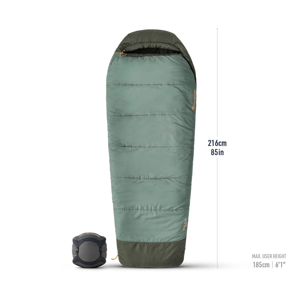 Sea to Summit Sleeping Bag Regular Wide / -1C|30F Boab Synthetic Sleeping Bag ASL043121-442003