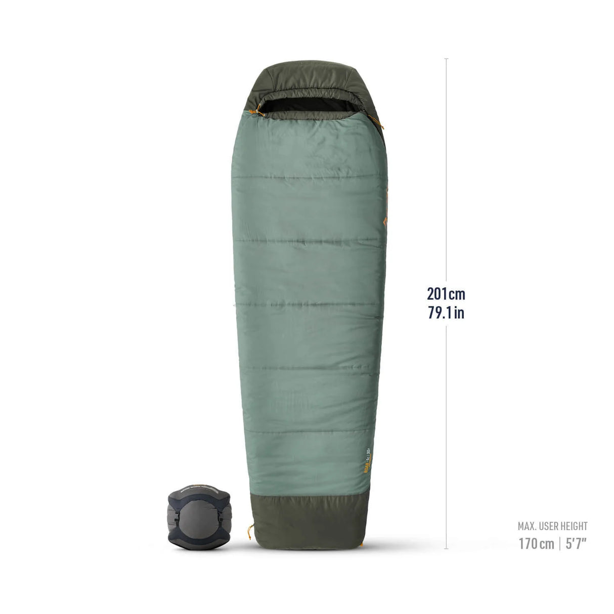 Sea to Summit Sleeping Bag Short / -1C|30F Boab Synthetic Sleeping Bag ASL043121-282001