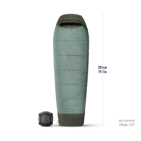 Sea to Summit Sleeping Bag Short / -1C|30F Boab Synthetic Sleeping Bag ASL043121-282001