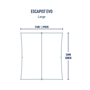 Sea to Summit Tent Accessory Escapist Evo Tarp