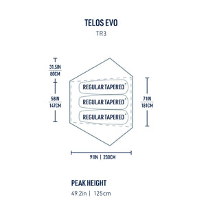 Sea to Summit Tent Telos Evo Tent