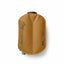 Sea to Summit Watercell X 4L water container in Dull Gold, standing upright with the cap at the base