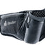 Deuter Shortrail II running belt in Black with bottle holster and mesh waist strap