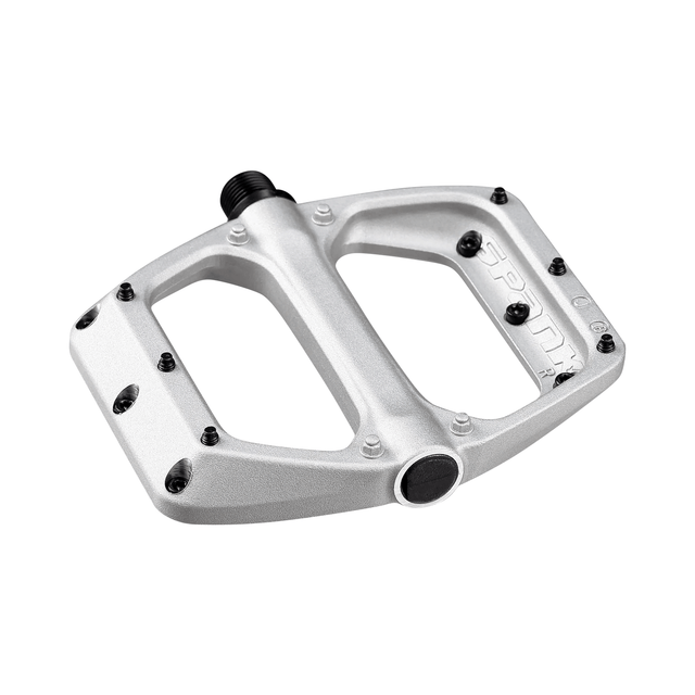 Spank Bicycle Pedal Raw Silver Spoon DC Flat Pedals SPA-E02005AM00BZSPK