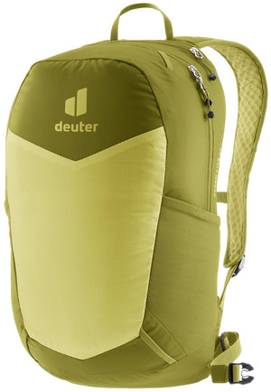 Deuter Speed Lite 13 in Linden Cactus, lime and olive green front three-quarter view
