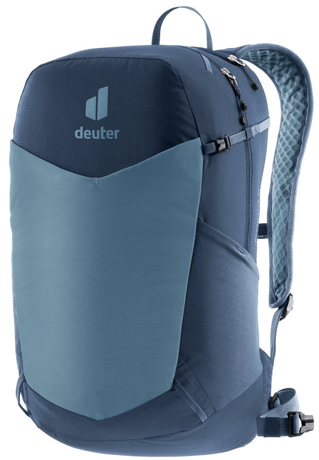 Deuter Speed Lite 21 in Atlantic Ink, navy daypack with a slate blue front panel