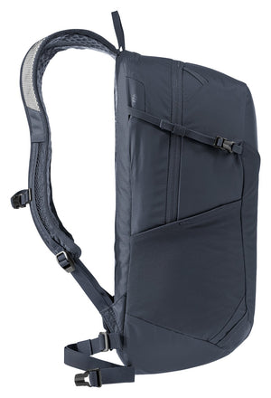 Side profile of the Deuter Speed Lite 21 showing its slim, close-fitting shape