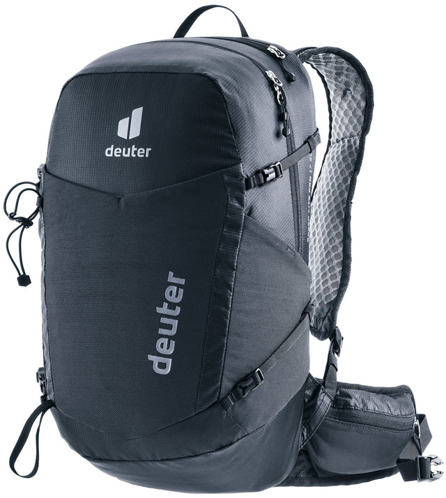 Deuter Speed Lite Pro 17 SL women's speed hiking pack in Black, front three-quarter view