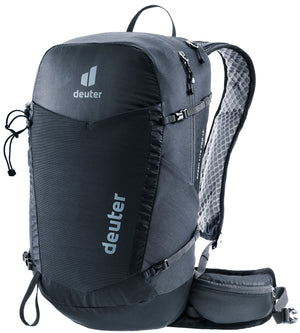 Deuter Speed Lite Pro 19 fast hiking backpack in Black, front three-quarter view