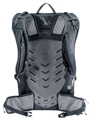 Back of the Deuter Speed Lite Pro 23 SL showing the LiteAir back panel and hip fins