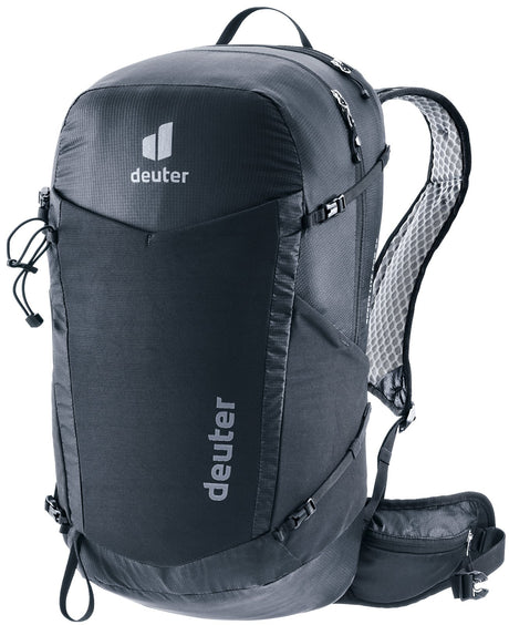 Deuter Speed Lite Pro 25 speed hiking pack in Black, front three-quarter view