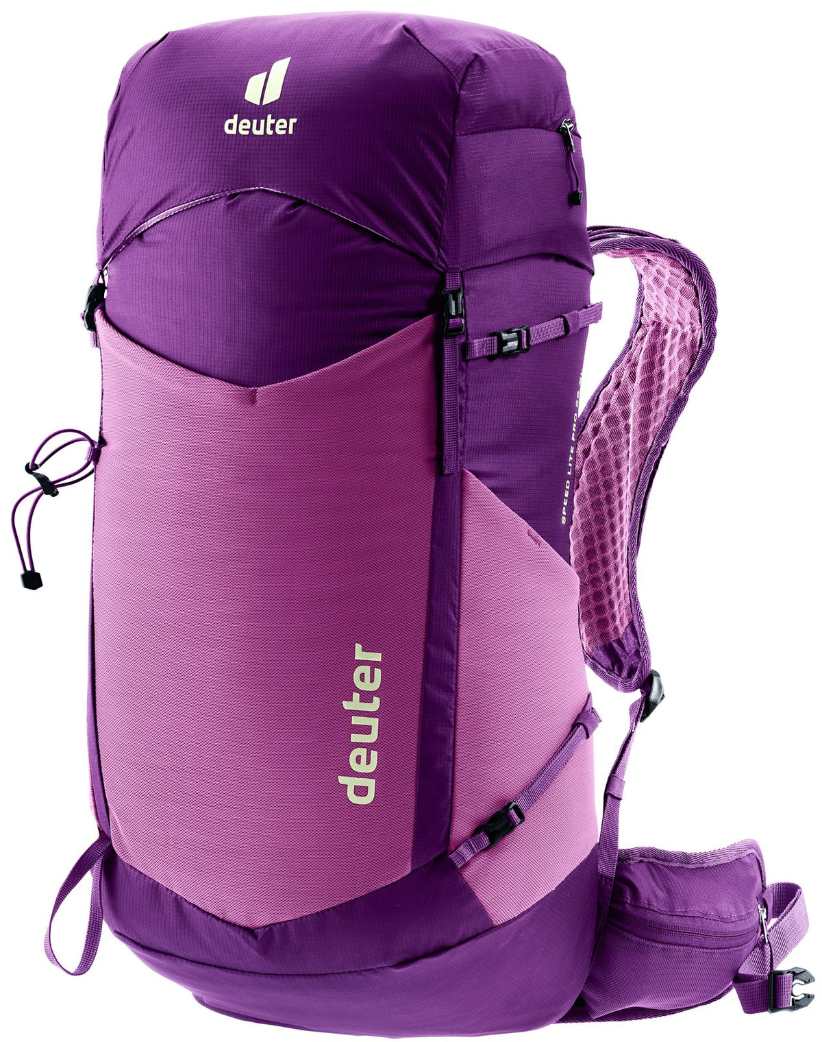Deuter Speed Lite Pro 28 SL in Lotus Mystic, purple and pink hiking pack
