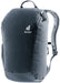 Deuter Stepout 16 everyday backpack in Black, front three-quarter view