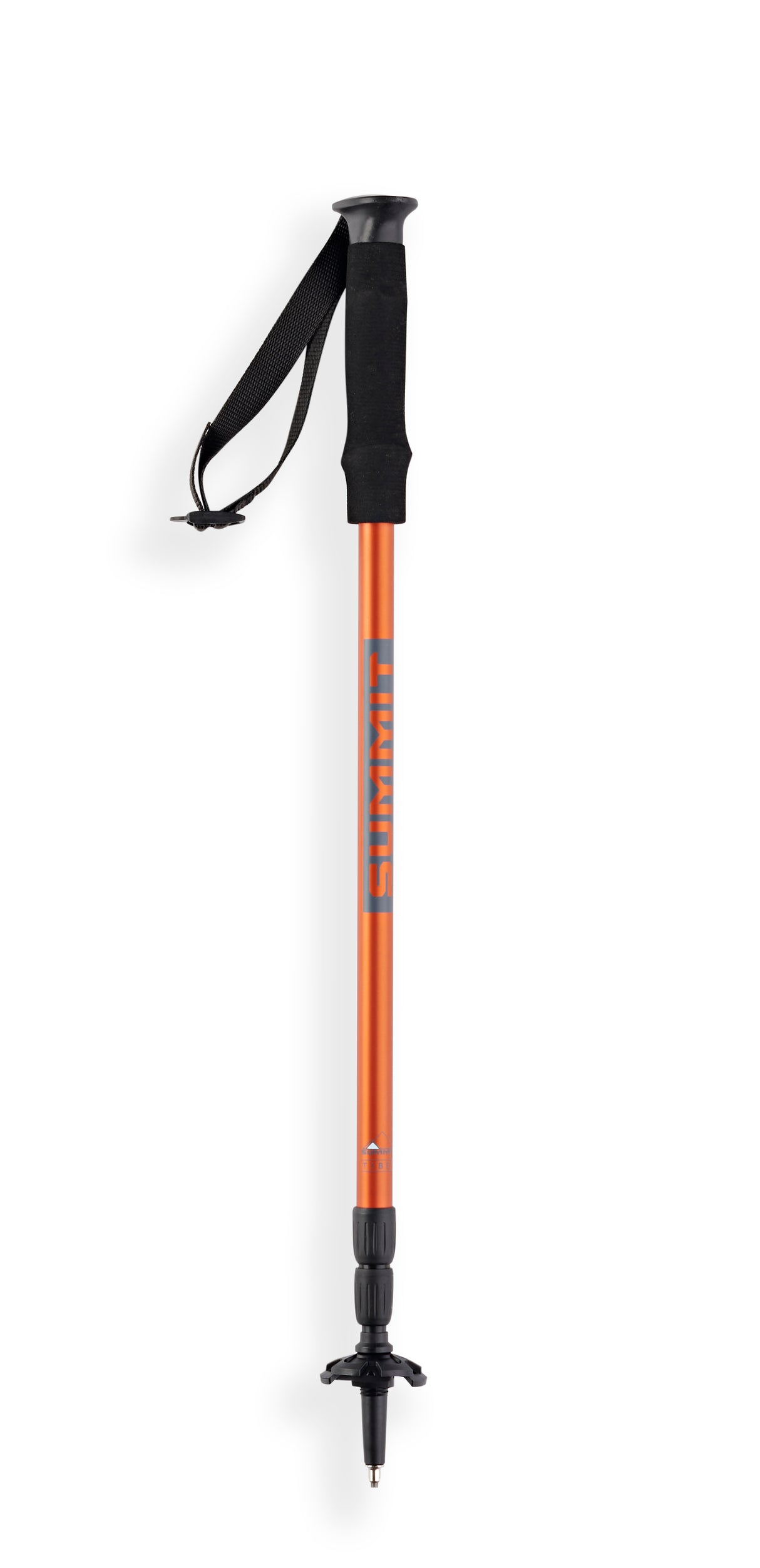 Summit Hiking Pole Black/Orange Tibet Hiking Poles LKTIBETV3-OR
