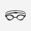 Front view of the Clear Black Orca Killa Performance goggles with clear lenses