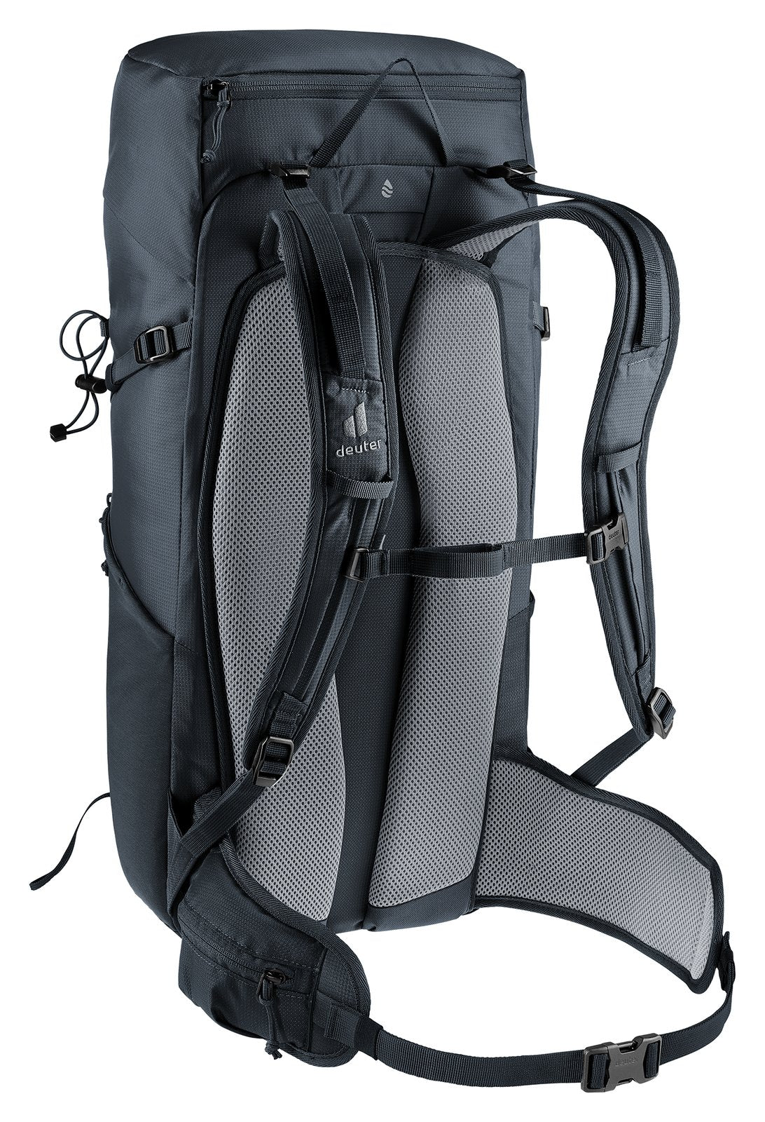 Deuter Telatie 26 rear three-quarter view of the shoulder straps and sternum strap