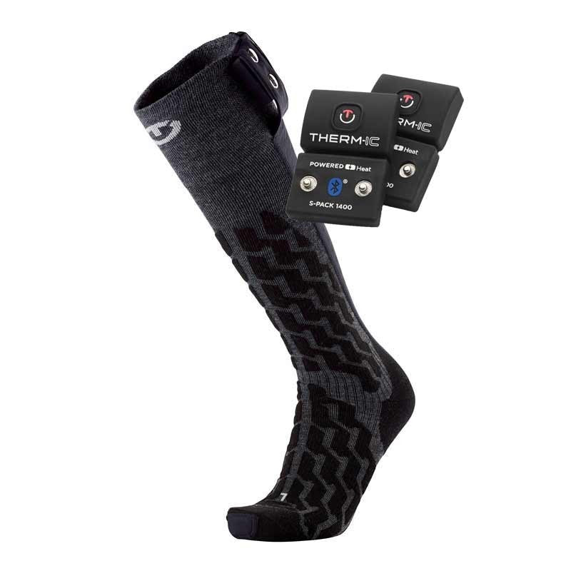 Therm-ic Heated Socks Heat Fusion Uni + S-pack 1400 BT
