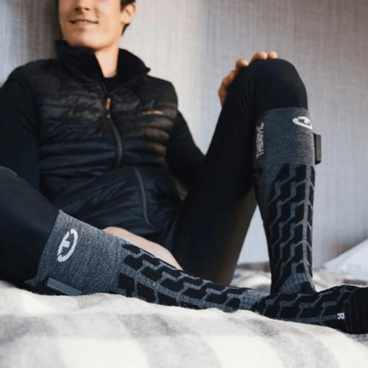 Therm-ic Heated Socks Powersocks Heat Fusion Uni + S-pack 700 BT