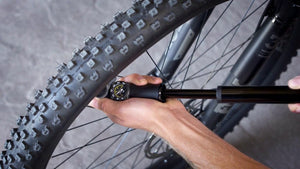 Topeak Bicycle Pump Roadie Dual Action with Guage TRDA1G