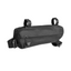 Black Topeak Midloader 3 L frame bag, angled view with two top tube straps