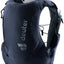 Deuter Traick 9 SL women's trail running vest in Black, side view of the back panel