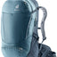 Deuter Trans Alpine 30 in Atlantic Ink, blue-grey bike pack with navy base