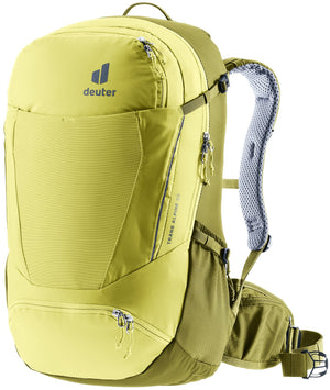 Deuter Trans Alpine 30 in Sprout Cactus, lime green bike pack