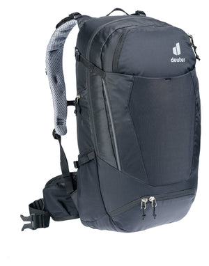 Deuter Trans Alpine 32 EL in Black, front three-quarter view
