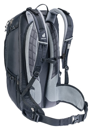 Deuter Trans Alpine 32 EL rear three-quarter view of the shoulder harness