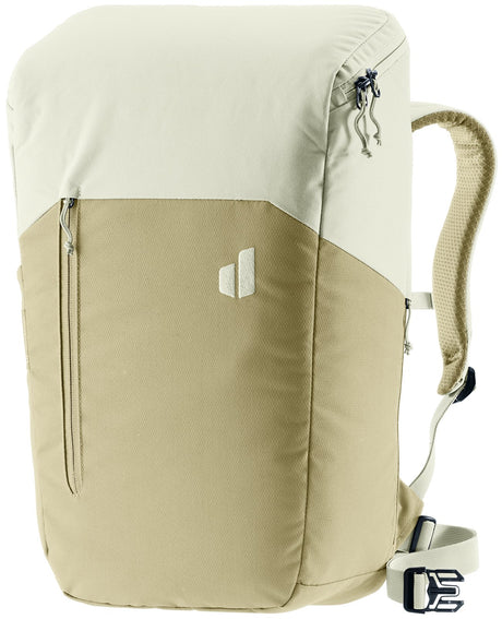 Deuter UP Stockholm in Desert Bone, pale cream top over a sand body