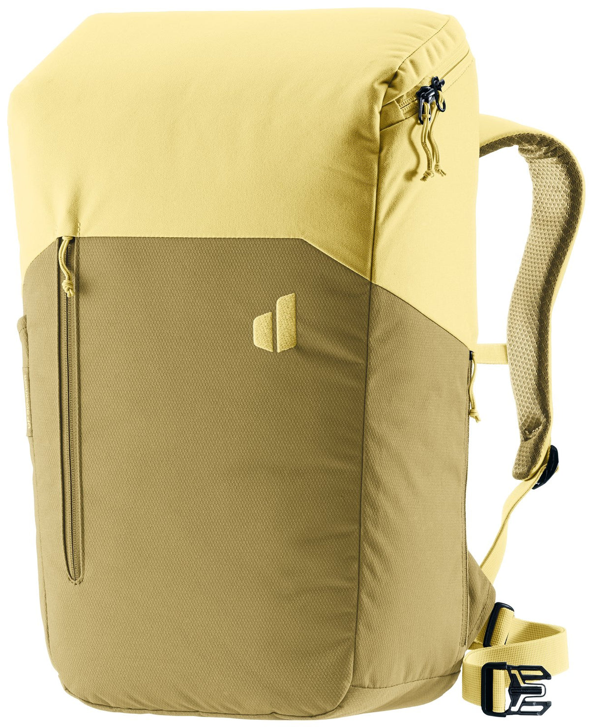 Deuter UP Stockholm in Roots Barley, yellow top over an olive body