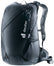 Deuter Updays 20 ski touring backpack in Black, front three-quarter view