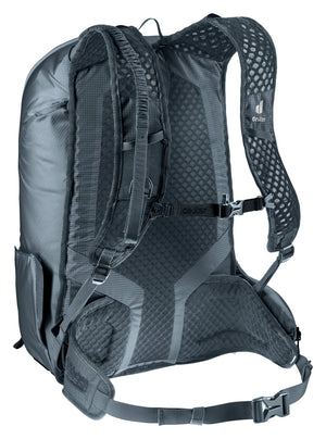 Deuter Updays 26 rear three-quarter view of the ventilated shoulder straps and sternum strap