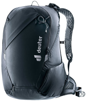 Deuter Updays 26 ski touring backpack in Black, front three-quarter view