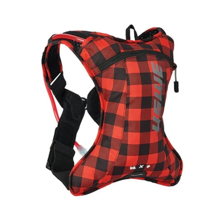 USWE Hydration Pack 2L / Flannel Red/Black Outlander XC Hydration Pack US5202076048