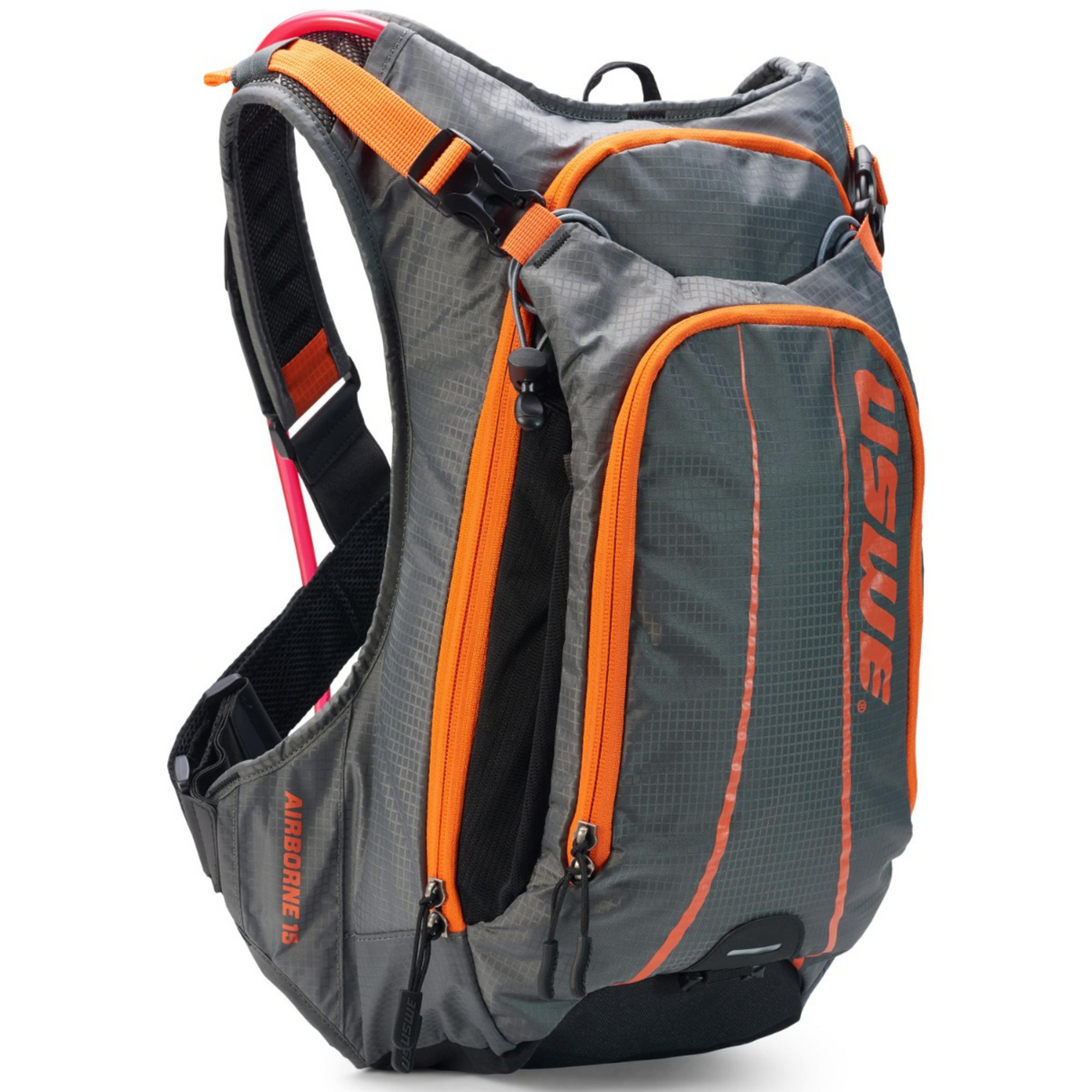 USWE Hydration Pack Bike Black/Orange Airborne 15L MTB Hydration Pack US2151918