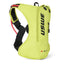 USWE Outlander Moto 4L hydration pack in Crazy Yellow, front three-quarter view