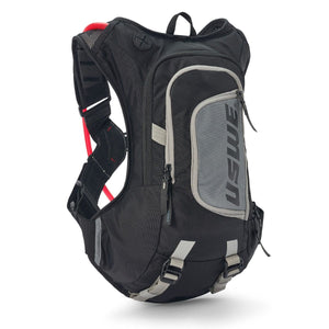 USWE Hydration Pack Black/Grey Raw 8L Dirt Biking Hydration 208059001